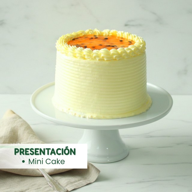 Esponjado Maracuyá con cubierta